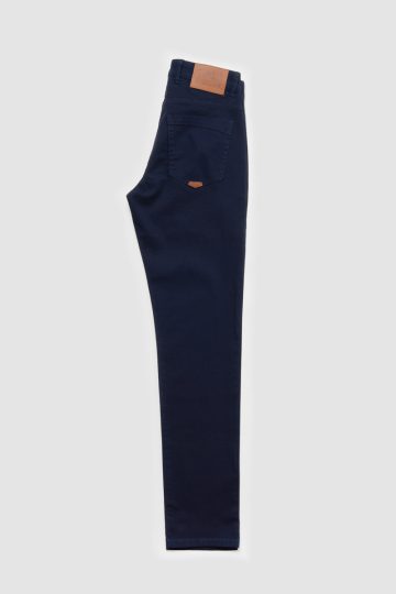 Pantalon chino armuré slim