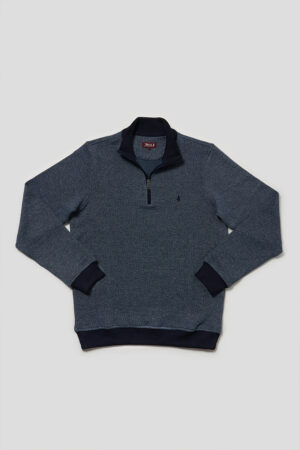 Two tones zipped sweatshirt Two tones zipped sweatshirt