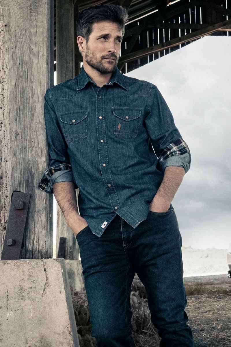 chemise jean Site porté